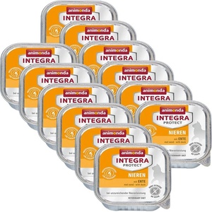 Animonda Integra Protect Cat Нирки - патица 12 x 100 г