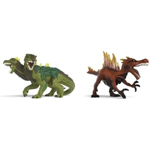 Schleich Огнен динозавър срещу Гущер от джунглата (70834)