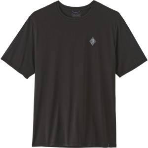 Patagonia Мъжка спортна тениска Patagonia Capilene Cool Daily Shirt Hut Tripper Sport shirt - Black (217-0783-0113)