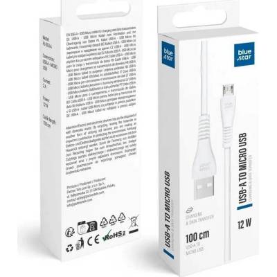 Blue Star PJ-DG3-A USB A na Micro USB 2A 12W 1m bílý