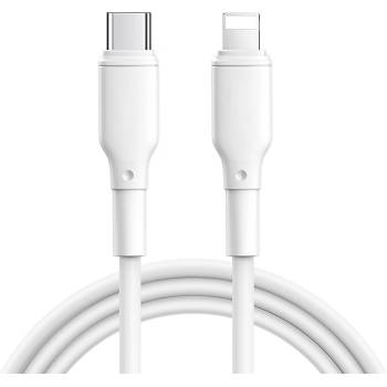 Image 1 of Xmart Кабел Xmart - White, Lightning/USB-C, 1.2 m, бял (19325)