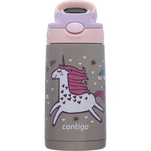 Contigo Детска термо бутилка Contigo Easy Clean 380 мл, Ягодов еднорог