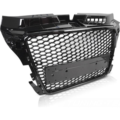 Predná maska Audi A3 08-12 Sport PDC Glossy Black