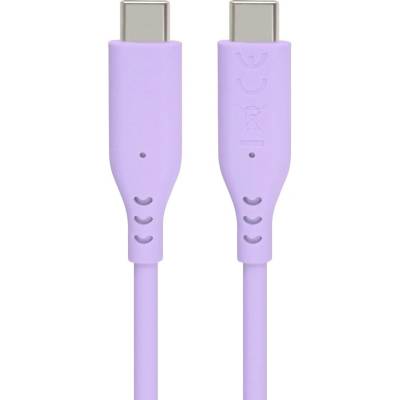 PremiumCord Silicone USB-C 60W 480Mbps Purple 1, 5 m USB кабел (KU31SA15V)