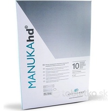 MANUKAhd obväz impregnovaný medom 10 x 12,5 cm, 10 ks