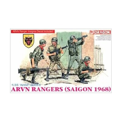 DRAGON Model Kit figurky 3314 ARVN RANGERS SAIGON 1968 1:35