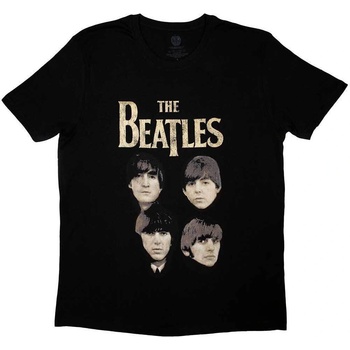 The Beatles 4 Heads Black M Риза (BEATTEE443MB02)