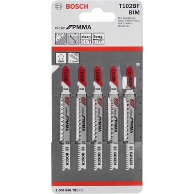 Bosch pilový plátek do kmitací pilky T 102 BF 2608636781