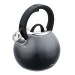 KLAUSBERG Свирещ чайник Klausberg KB 7955, 3l, Термоизолирана дръжка, Многослойно дъно, Индукция, Тъмносив графит
