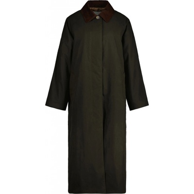 Gant Waxed Car Coat zelený