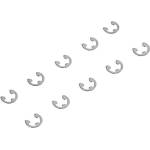 Axial Аксиални сегменти (E-клипове) E4mm (10)