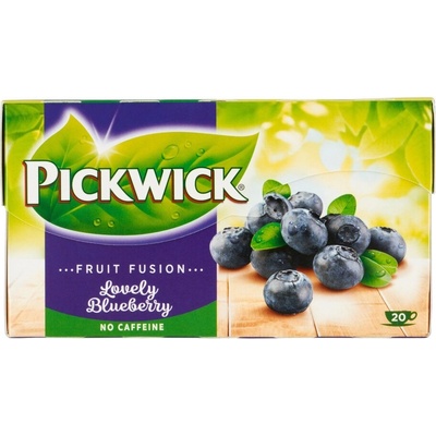 Pickwick Fruit Fusion Ovocnobylinný čaj aromatizovaný s borůvkami 20 x 2 g