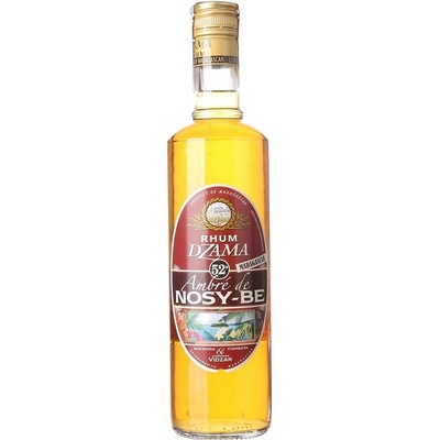 Dzama Ambre De NOSY Be 52% 0,7 l (čistá fľaša)