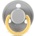 Baby Care Силиконова залъгалка с капаче Lorelli - Baby Care, Circle, 0 m+, Grey (10220750003)