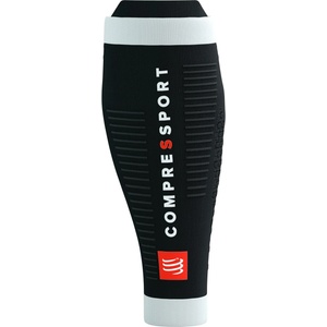Compressport Компресионни чорапи Compressport R2 3.0 Leg warmers - Black / White - размер T2 (201-8599-0112)