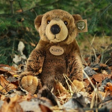 Eco-Friendly Rappa medvěd hnědý 24 cm