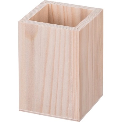 ČistéDřevo Drevený štvorcový stojan