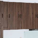 vidaXL Панел за миялна машина Kalmar Кафяв дъб 80 x 31 x 100 см (884801)