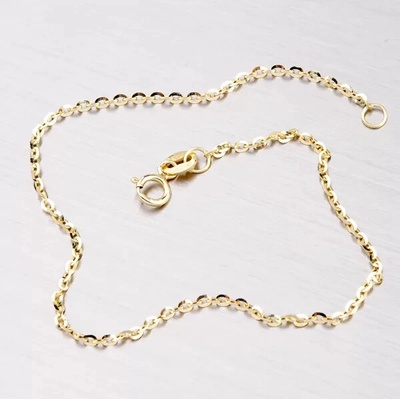 Anker Náramek žluté zlato 585 44-1515 18 cm – Zbozi.Blesk.cz