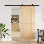 vidaXL Преплъзваща се врата NARVIK 95 x 210 см (213, 5 см) (3445321)