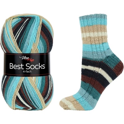 Příze Vlna Hep Best Socks 7072