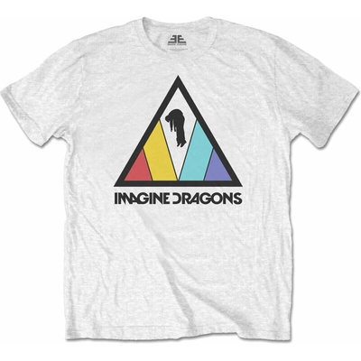 Imagine Dragons Triangle Logo White XL Риза (IMDRTS08MW04)