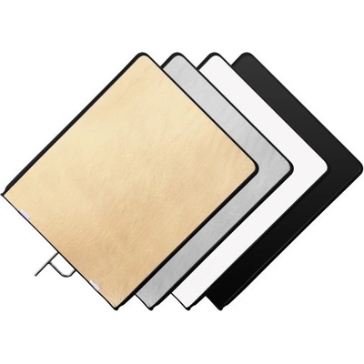 Odrazný flag rám 75x90 cm | bílá/černá/zlatá/stříbrná, FOMEI