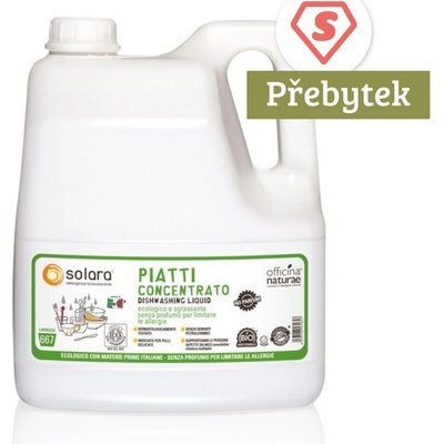 Officina Naturae Extra koncentrovaný gel na nádobí - bez parfemace 4 l