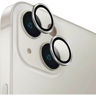 Uniq Предпазни стъклени лещи за камерата на Apple iPhone 14/14 Plus, Uniq Optix, сребрист (UNIQ-IP6.1-6.7M-LENSSIL)
