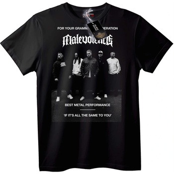 NOONEBRAND Тениска Най-Добро Метъл Представяне на Malevolence - L, Black