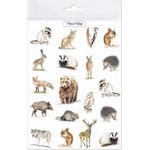 Mama Maluje Washable tattoos Lesne animals
