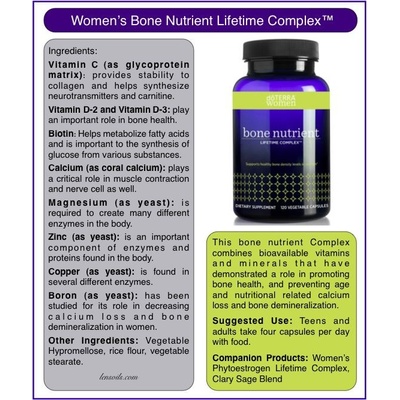 DoTerra Bone nutrient Complex 120 kapsúl