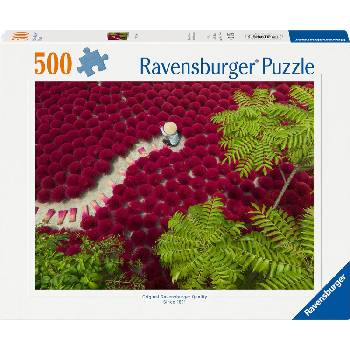 Ravensburger Пъзел Ravensburger от 500 части - Море от червено (12001707)