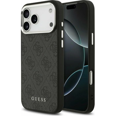 GUESS 4G MagSafe Задний Чехол за iPhone 17 Pro Max Black Guess | Cheren | МЪЖЕ | UNI