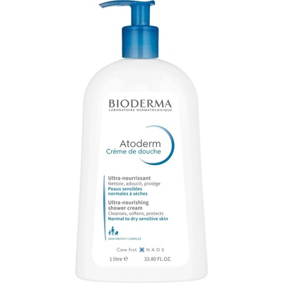 Bioderma Atoderm sprchový krém pro velmi suchou citlivou a atopickou pokožku Nutri Protective Cleansing Cream 1000 ml – Zboží Dáma