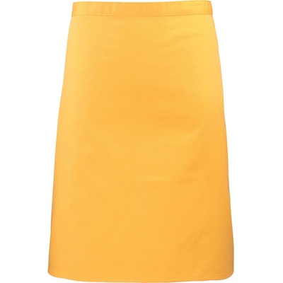 Premier Zástěra Colours PR 151 do pasu krátká COT390151a3999-sunflower