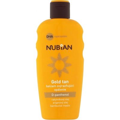 Nubian Gold Tan balzam zvýrazňujúci opálenie 200 ml