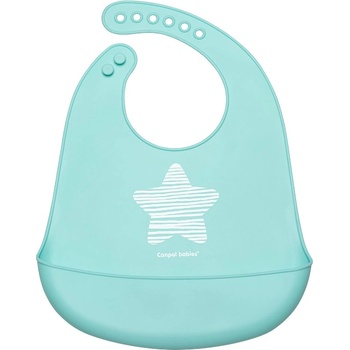 Image 1 of Canpol babies Силиконов лигавник с джоб Canpol - Pastel, Син (74/024_blu)