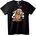NOONEBRAND Тениска Skull Скейтборд - S, Black