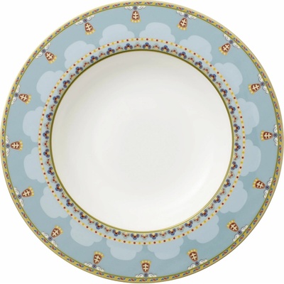 Villeroy & Boch 10-4730-2700 Hluboký talíř Samarkand Aquamarin 24 cm