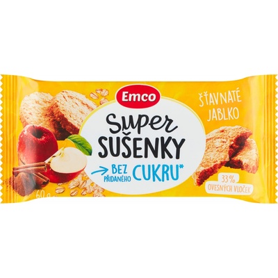 Emco Super sušenky Šťavnaté jablko 60 g – Zboží Dáma