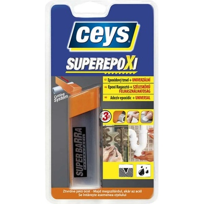 Ceys dvousložkový tmel Super Epoxi kov, 47 g