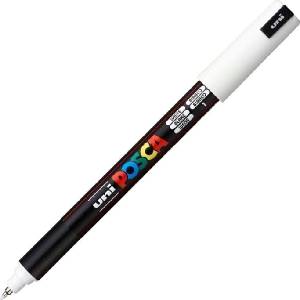 uni PC-1MR Химикалка 0, 7 мм 01 White 1 бр (60.1201)