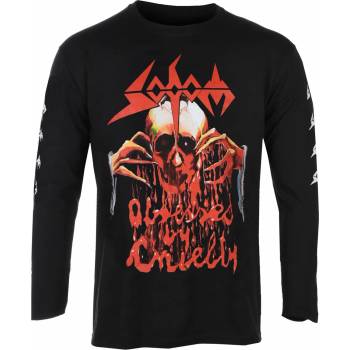 Plastic head Мъжка тениска с дълъг ръкав sodom - obsessed by cruelty - black - plastic head - ph12119ls