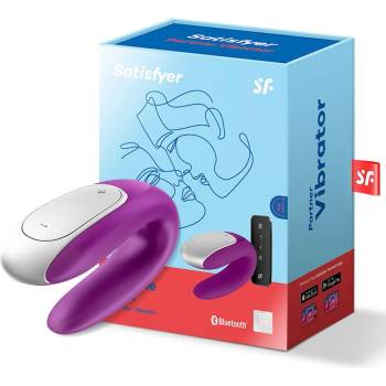 Satisfyer вибратор за двойки с APP и дистанционно управление Satisfyer Double Fun