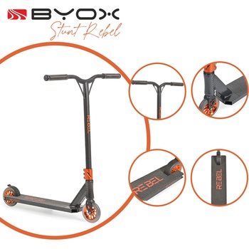 Image 1 of Moni Тротинетка Stunt Rebel карбон (3800146227142)