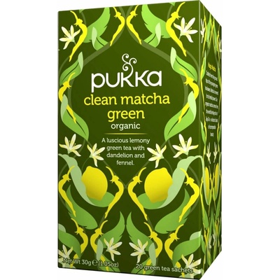 Pukka Herbs Clean Matcha Green 20 vreciek