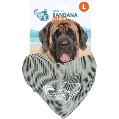 CoolPets chladiaca šatka Beige L 85x40cm