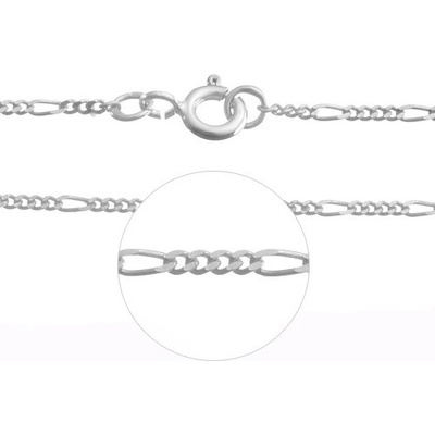 Zlatnictví zlatíčko zlatý náramek figaro 4+1 000.00003