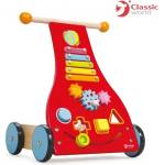 Classic World Дървена проходилка Уолкър за бебета - Classic World Проходилка